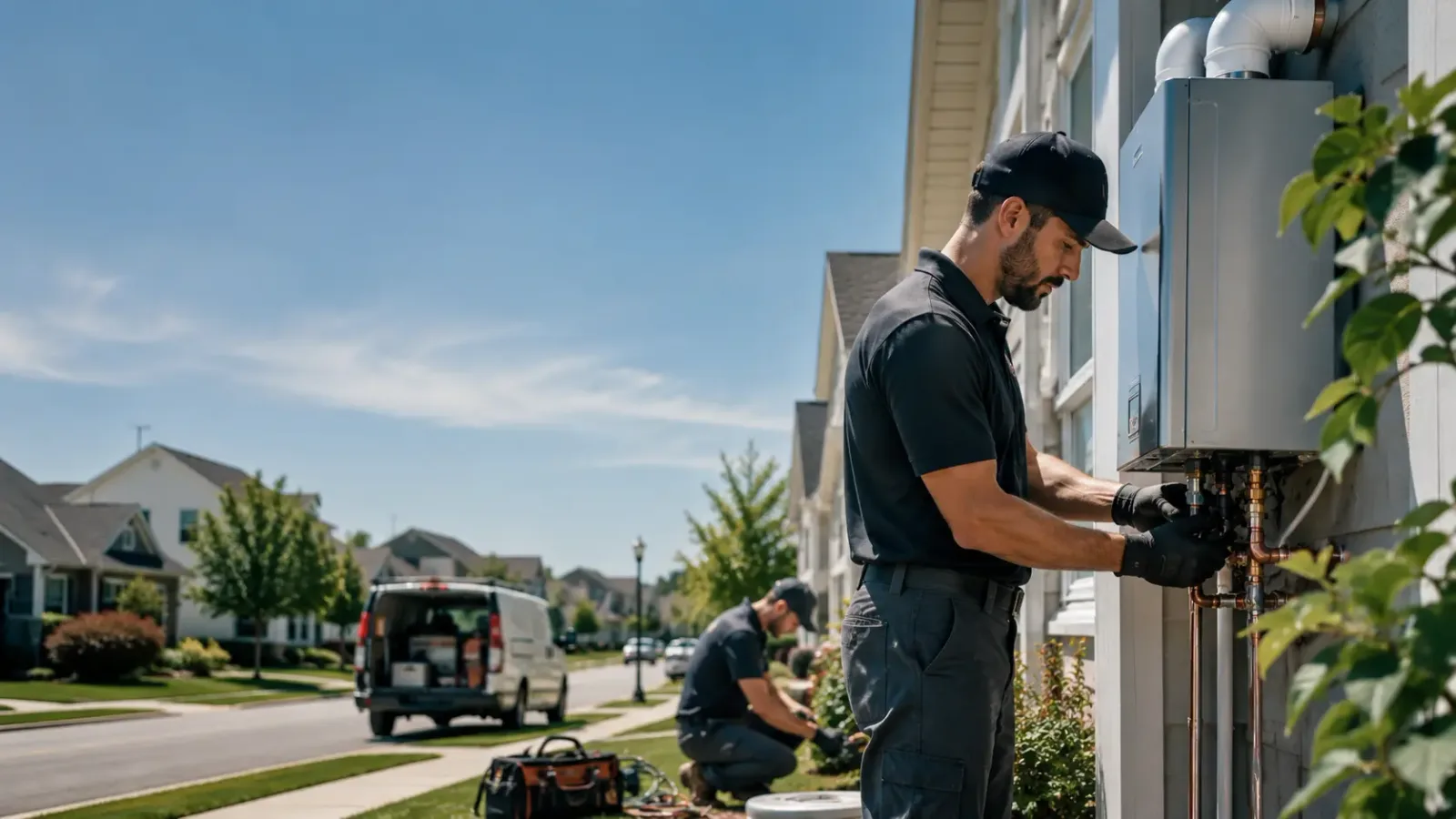 Tankless Water Heater Installation in Brownsboro, TX